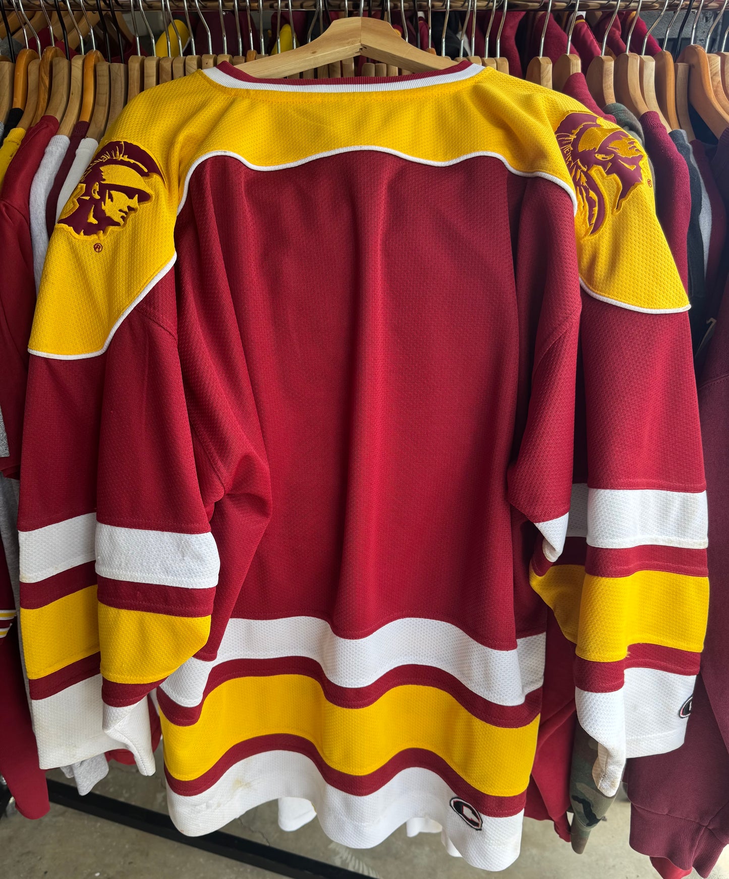 Vintage USC Trojans Hockey Jersey XL NWT